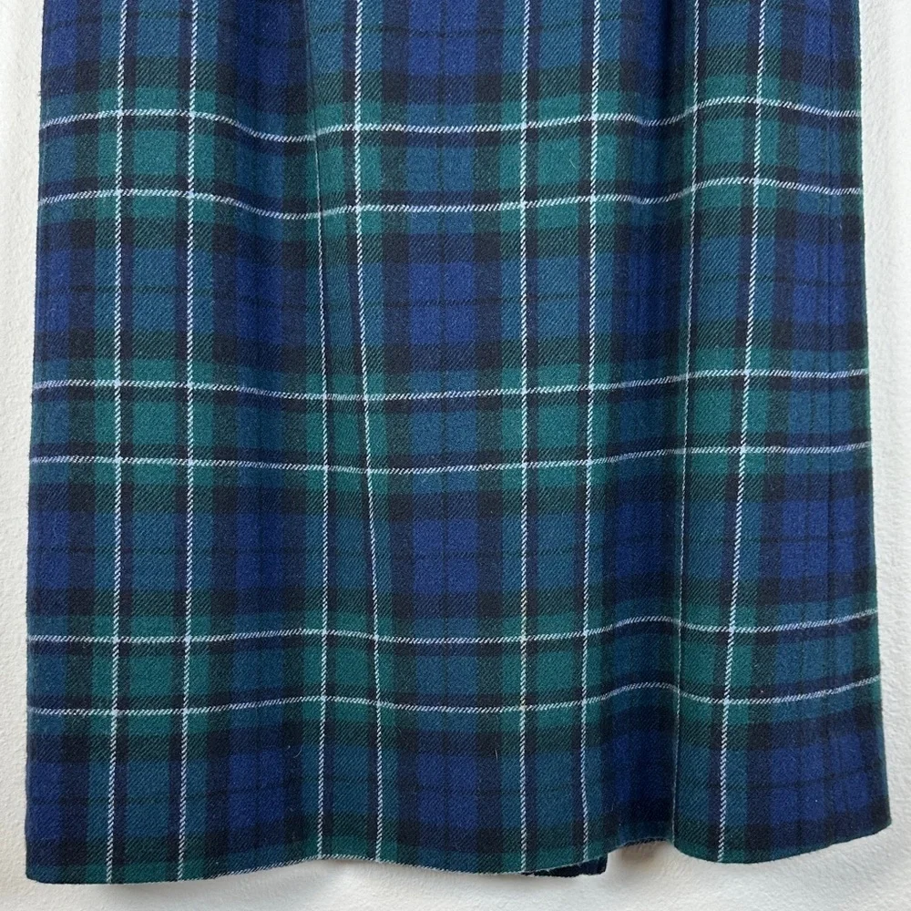 Vintage Pendleton Virgin Wool MacCallum Tartan Plaid Skirt Size 4P